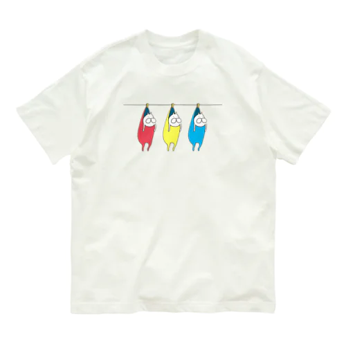 ねこタイツの洗濯 ベーシック Organic Cotton T-Shirt