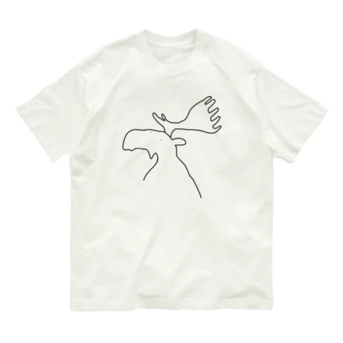 ヘラジカ Organic Cotton T-Shirt