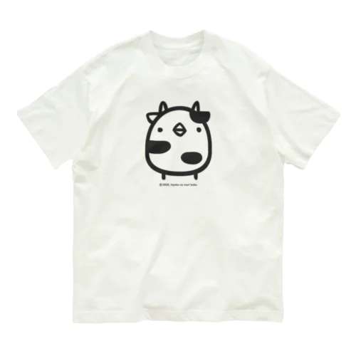 でかでかひよこうし オーガニックコットンTシャツ