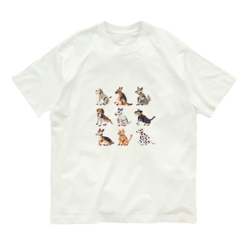犬たちのTシャツ Organic Cotton T-Shirt