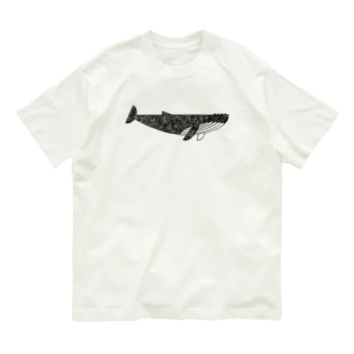 ザトウクジラ オーガニックコットンTシャツ