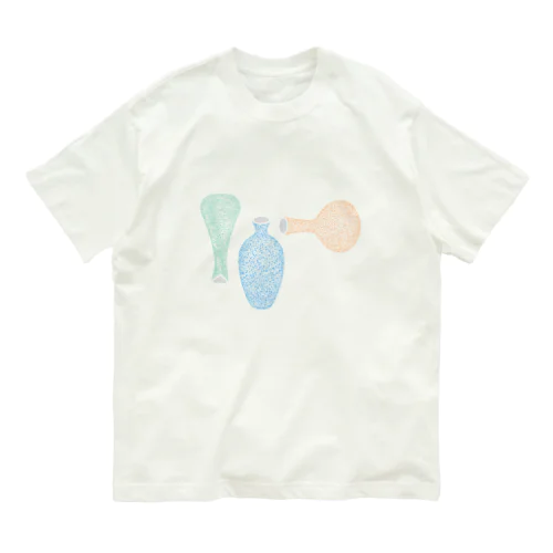 vase/ヨコ オーガニックコットンTシャツ