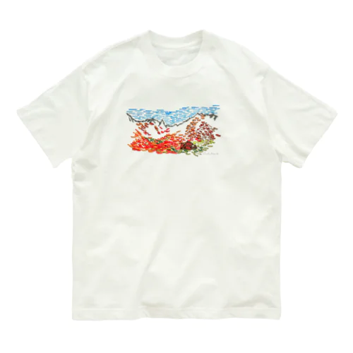 紅葉の涸沢  Organic Cotton T-Shirt