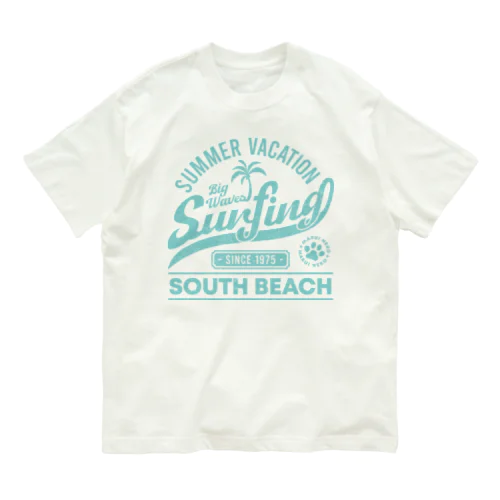 Surfing ～ Vintage style ～ Organic Cotton T-Shirt