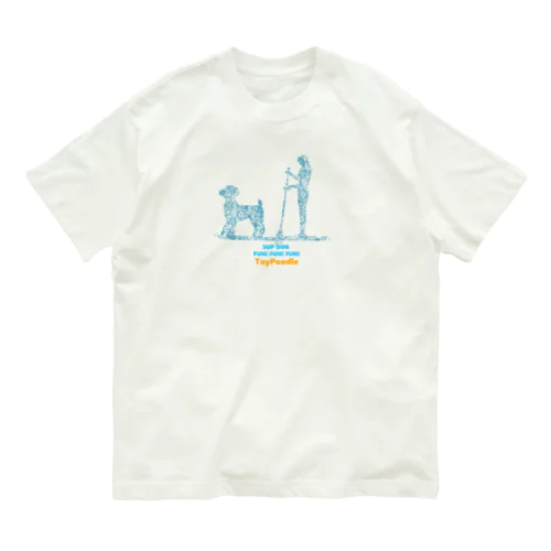 花月　SUPDog トイプードル Organic Cotton T-Shirt