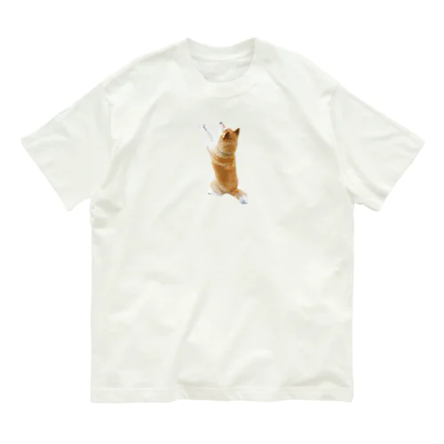 そこをなんとか！な太郎【柴犬】 オーガニックコットンTシャツ