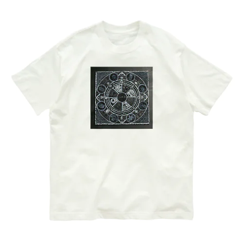 ムシズミ魔法円マスク Organic Cotton T-Shirt