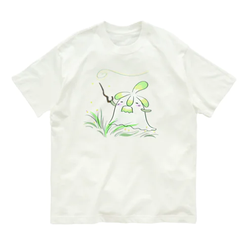 長老の魔法（白） Organic Cotton T-Shirt