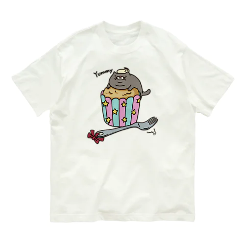 かっぷにゃーき Organic Cotton T-Shirt