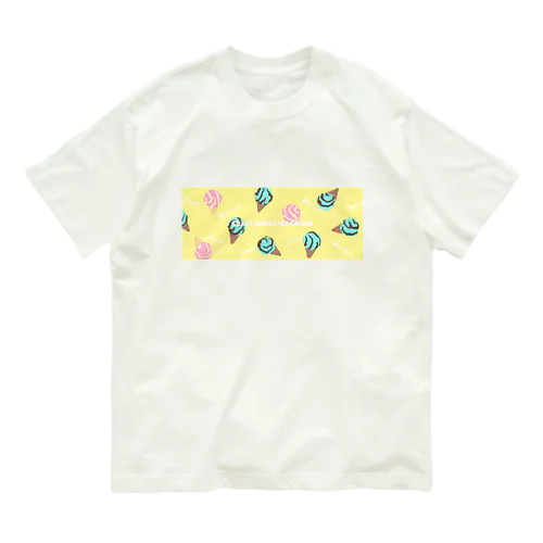 Crazy about ice cream Organic Cotton T-Shirt