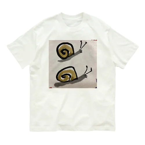 でんでん虫 Organic Cotton T-Shirt