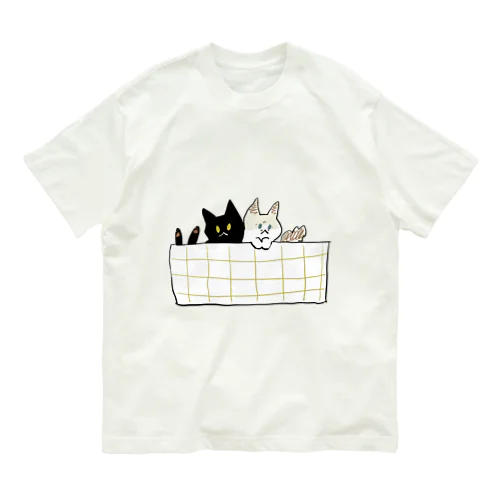 ポケットねこ オーガニックコットンTシャツ