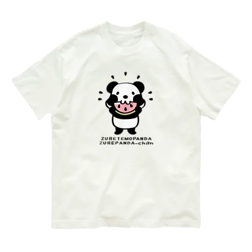 パンダ！ズレてもぱんだズレぱんだちゃんnew Organic Cotton T-Shirt