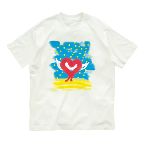 光ふりそそぐ Organic Cotton T-Shirt