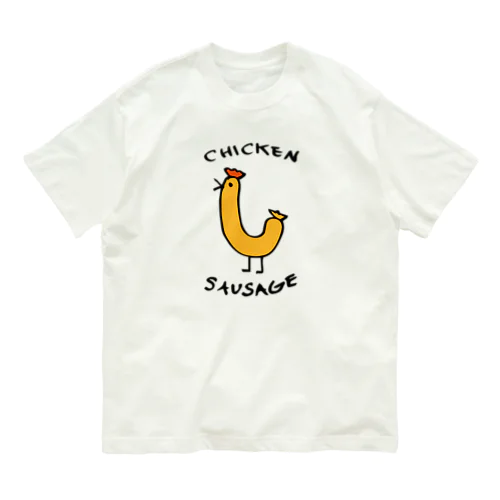 Chicken Sausage オーガニックコットンTシャツ