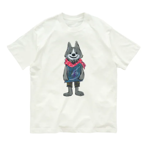 わんこびとさん（ロッキー） Organic Cotton T-Shirt