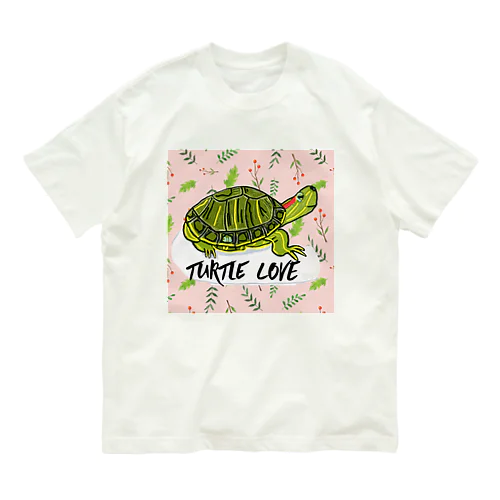 アカミミちゃん① カラフル Organic Cotton T-Shirt