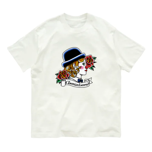 オールドスクールのクラウン Organic Cotton T-Shirt
