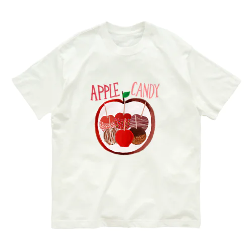 APPLE CANDY オーガニックコットンTシャツ