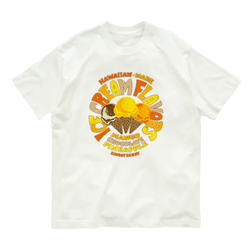 アイスクリーム オーガニックコットンTシャツ