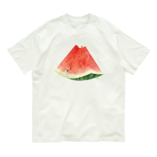 スイカ登山Tシャツ Organic Cotton T-Shirt