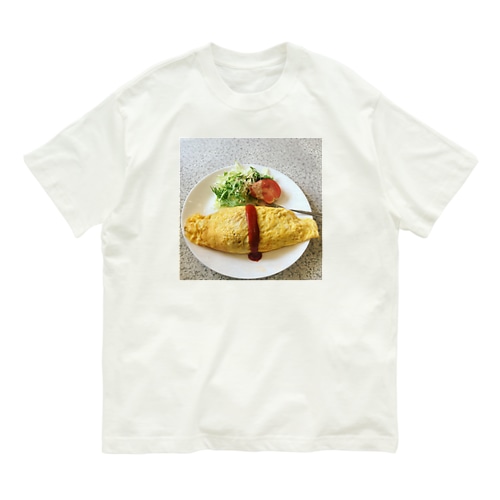 喫茶店のオムライス Organic Cotton T-Shirt