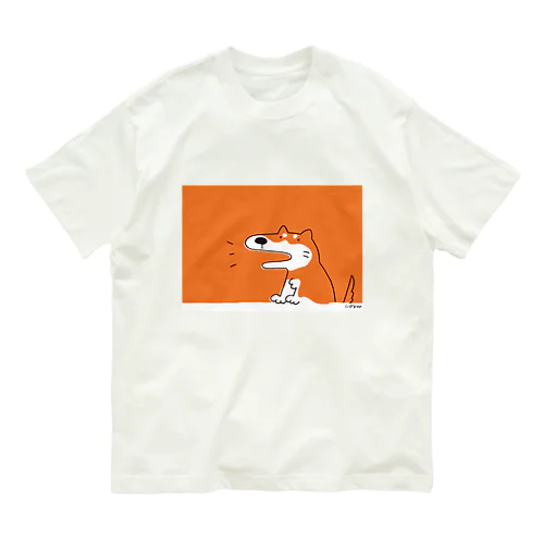 いぬの しばさん オーガニックコットンTシャツ