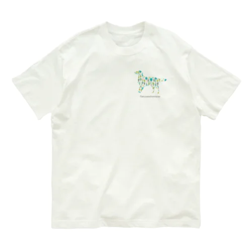 森　フラットコーテッドレトリバー Organic Cotton T-Shirt