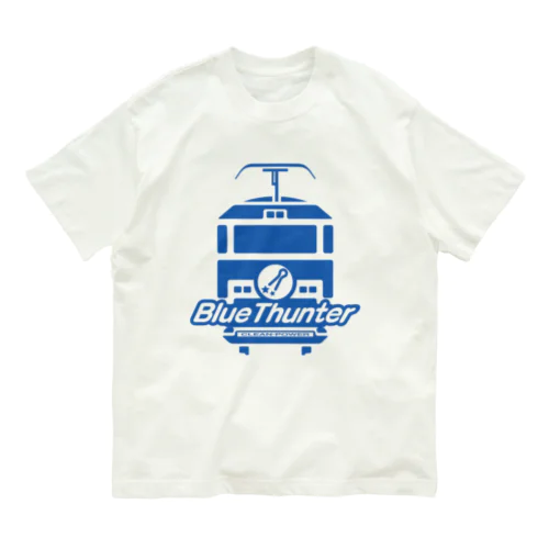 隅田川クリーン貨物bluethunter公式グッズ オーガニックコットンTシャツ