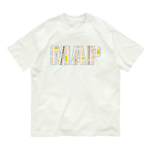 MAP オーガニックコットンTシャツ