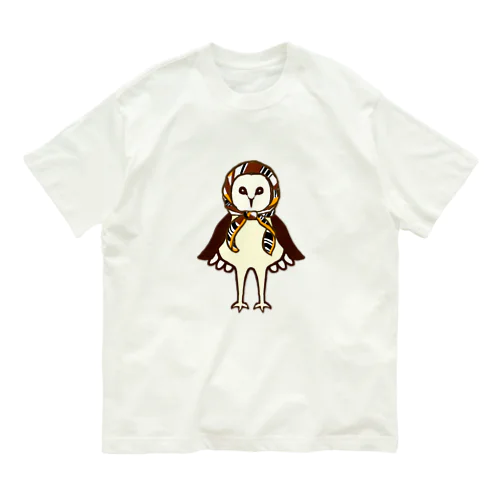 マチコ巻きメンフクロウ Organic Cotton T-Shirt