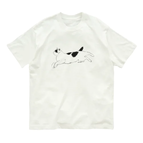 小さいブチネコ Organic Cotton T-Shirt