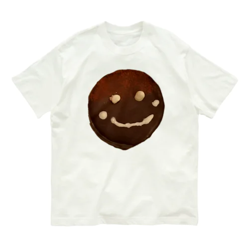 ザッハトルテの微笑み Organic Cotton T-Shirt