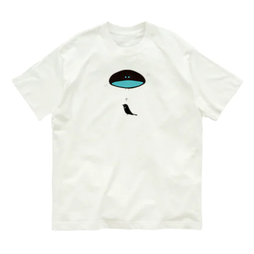 極楽さん～カタカケフウチョウ Organic Cotton T-Shirt