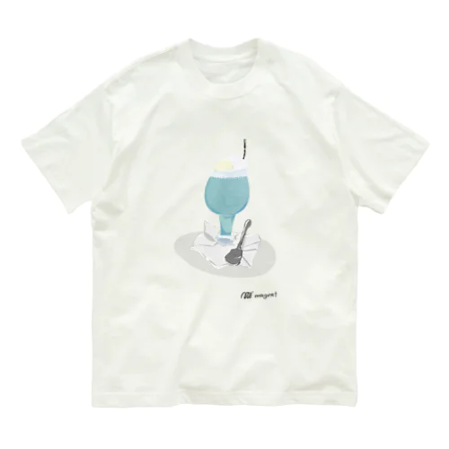 blue hawaii  オーガニックコットンTシャツ