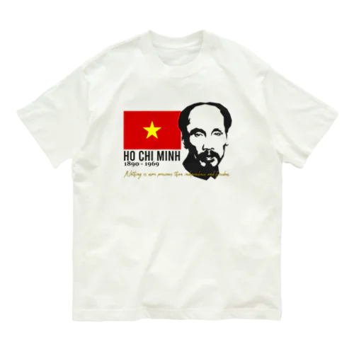 HO CHI MINH オーガニックコットンTシャツ