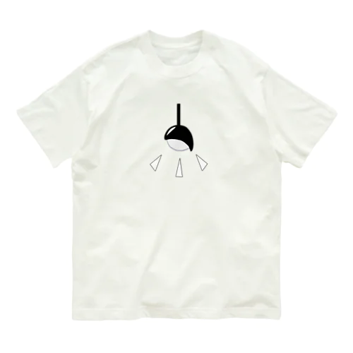 照明 オーガニックコットンTシャツ