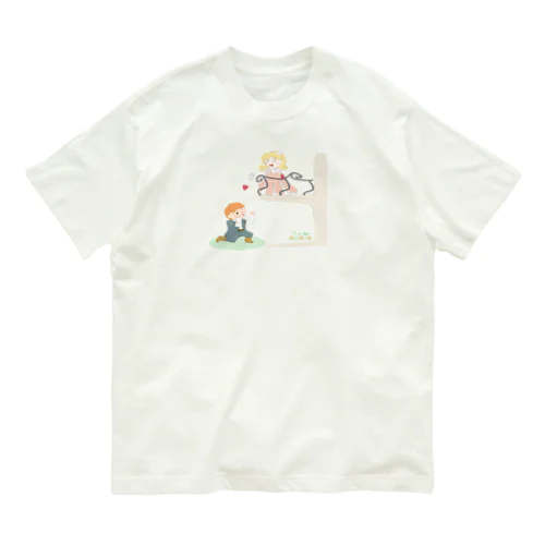 二階から目薬 Organic Cotton T-Shirt