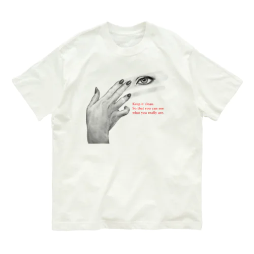 実像と虚像 Organic Cotton T-Shirt