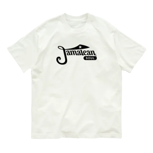 Jamaican Soul BLACK オーガニックコットンTシャツ