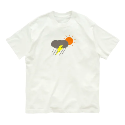 情緒不安定：文字なし Organic Cotton T-Shirt