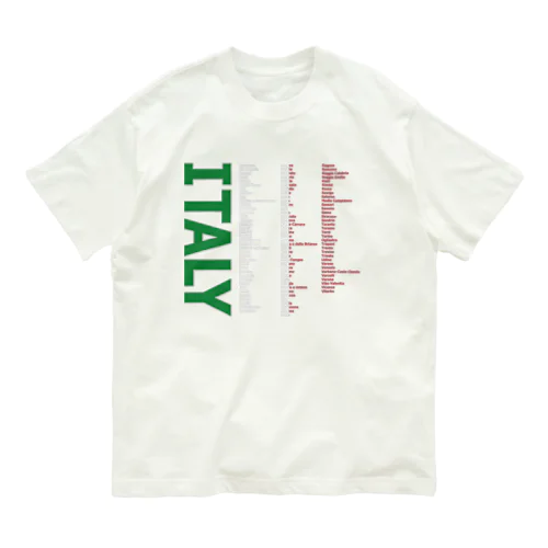 ITALY Organic Cotton T-Shirt