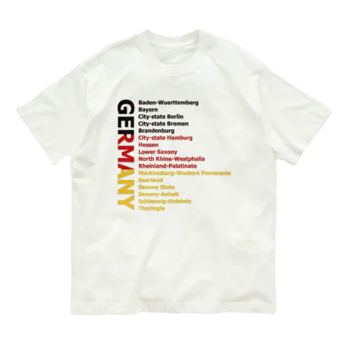 GERMANY Organic Cotton T-Shirt