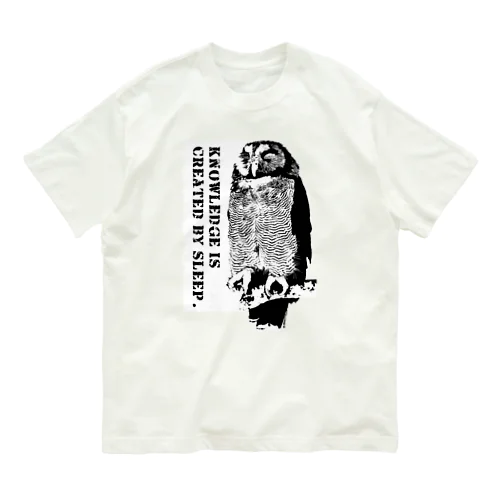 Sleeping owl Organic Cotton T-Shirt