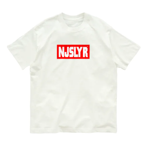 NJSLYR LOGO RW オーガニックコットンTシャツ