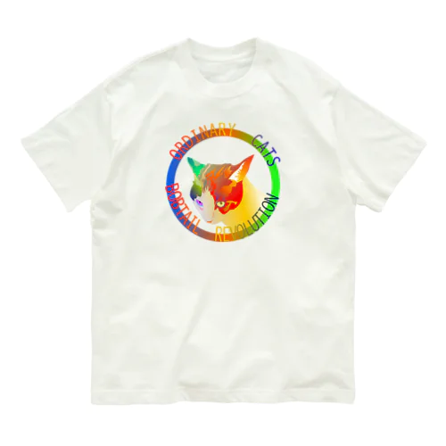 Ordinary Cats04h.t.(夏) オーガニックコットンTシャツ