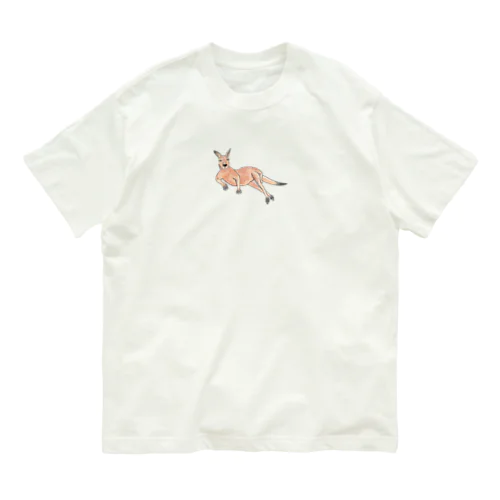 だらしないカンガルー Organic Cotton T-Shirt