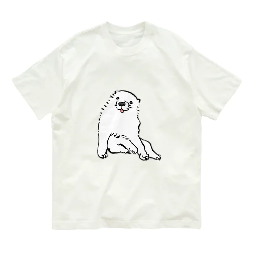 長沢芦雪の「あの犬」 オーガニックコットンTシャツ