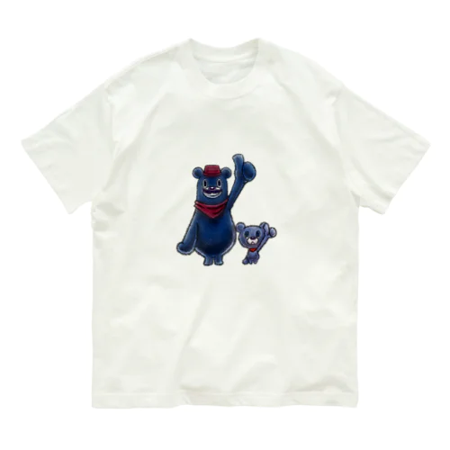 HITCH BEAR & DAD オーガニックコットンTシャツ