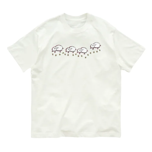 こひつじマーチ/こひつじcoffee Organic Cotton T-Shirt